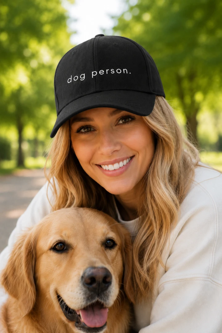 Baseballová čepice Dog Person