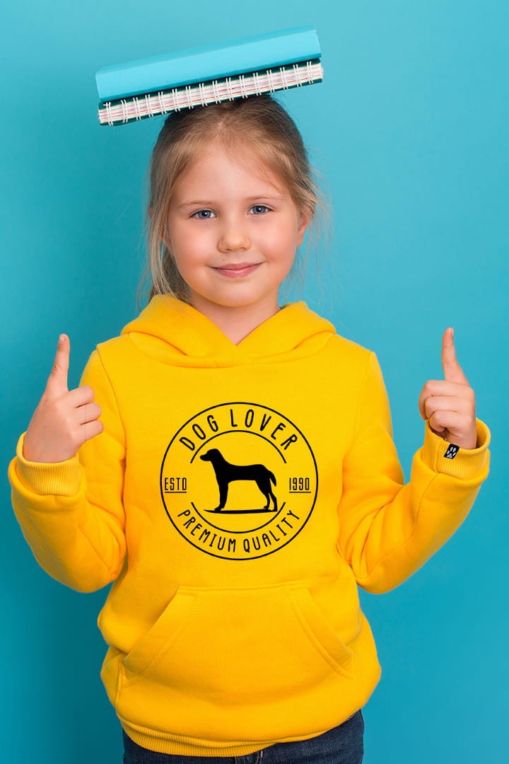 Dětská mikina s kapucí Dog Lover