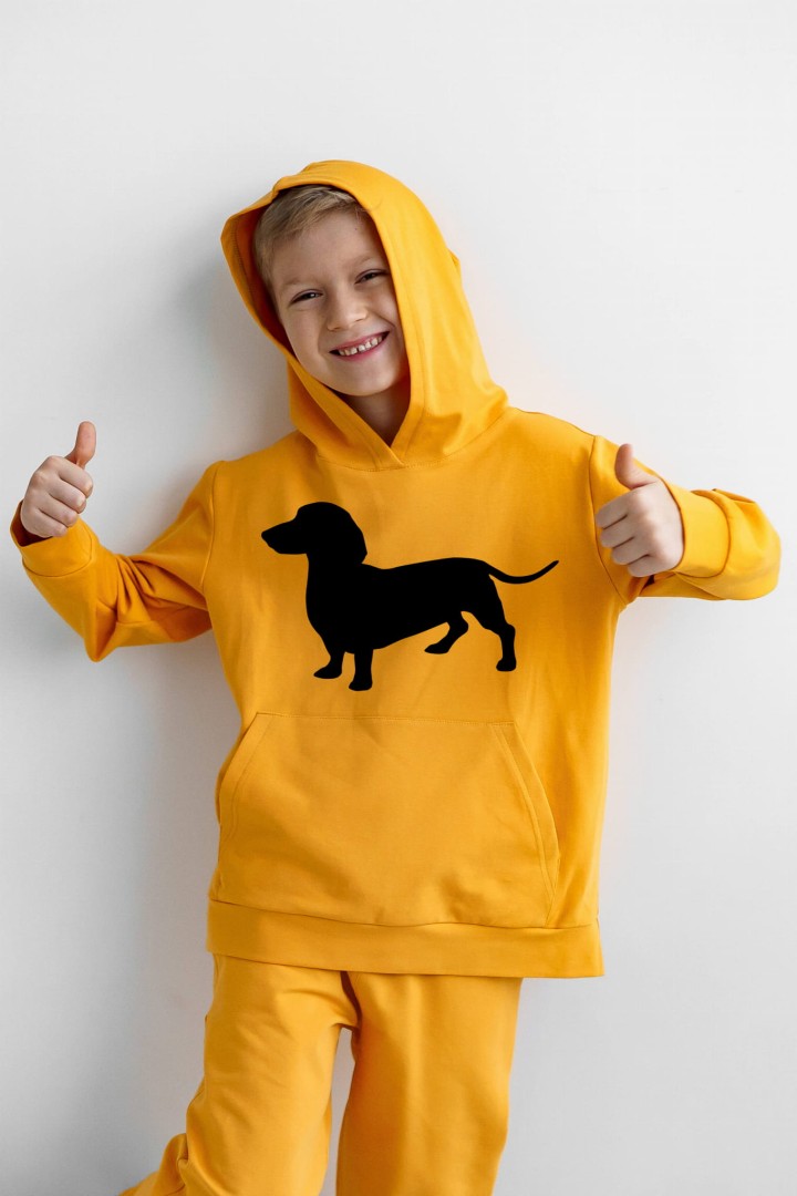 Dětská mikina Jezevčík