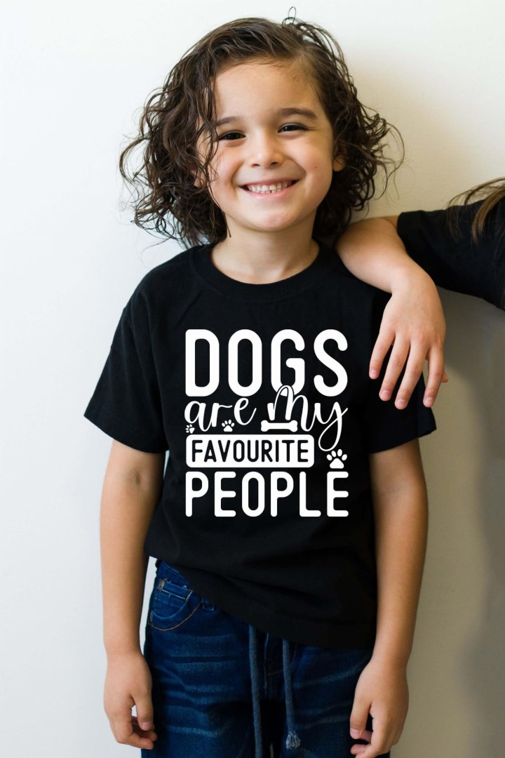 Dětské tričko Dogs are My Favourite