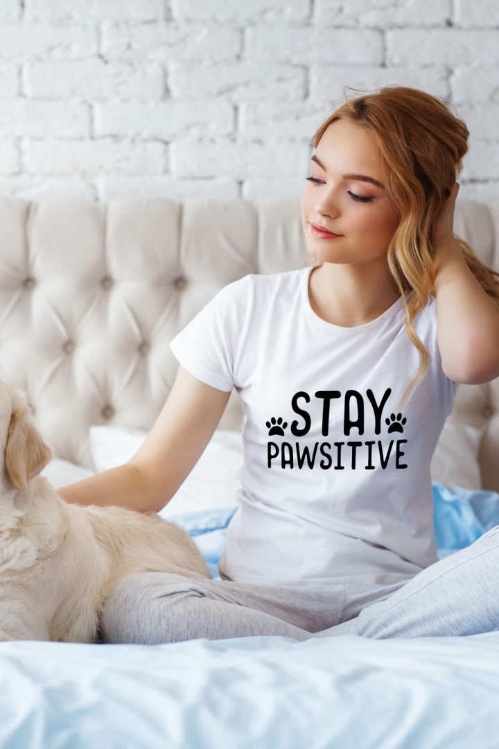 Tričko Stay Pawsitive