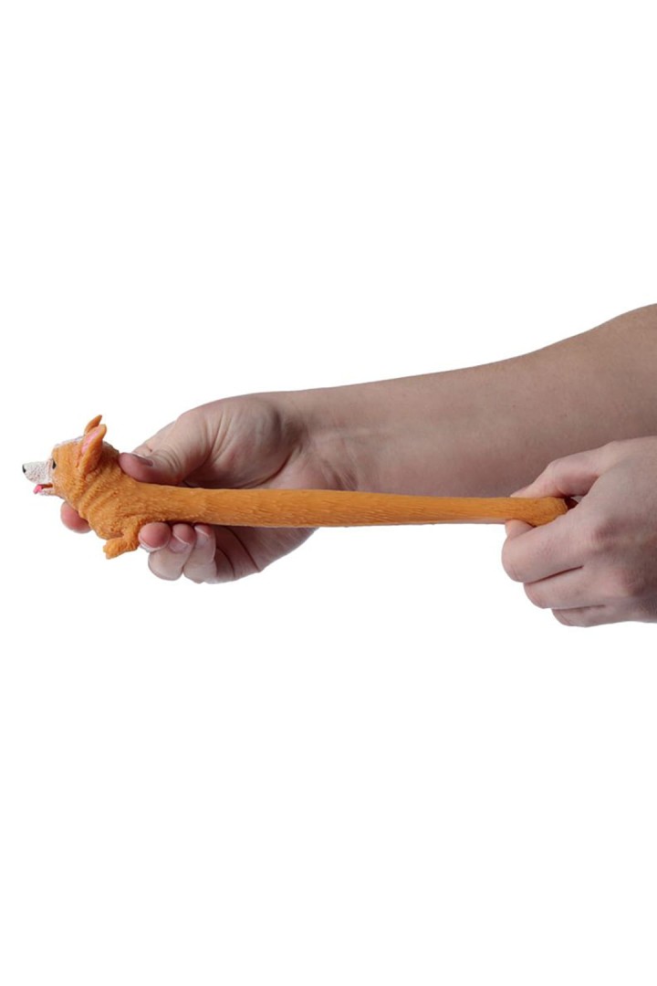 Pružná hračka pro pes plemene Corgi