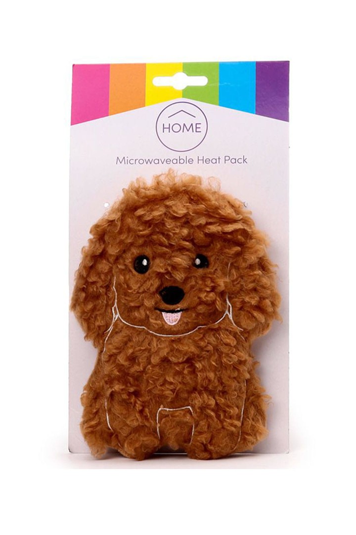 Plyšový ohřívač Cavapoo pro milovníky psů