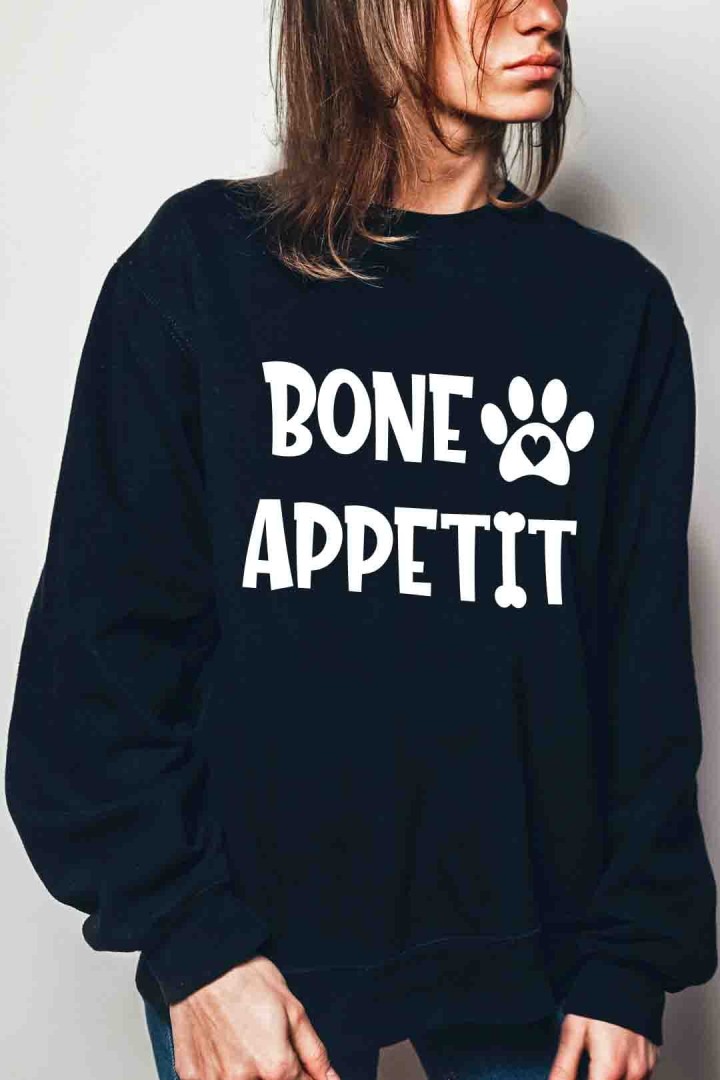 Mikina Bone appetit pro pejskaře
